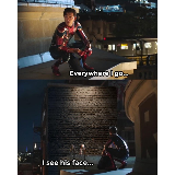 Everywhere I go I see his face meme template